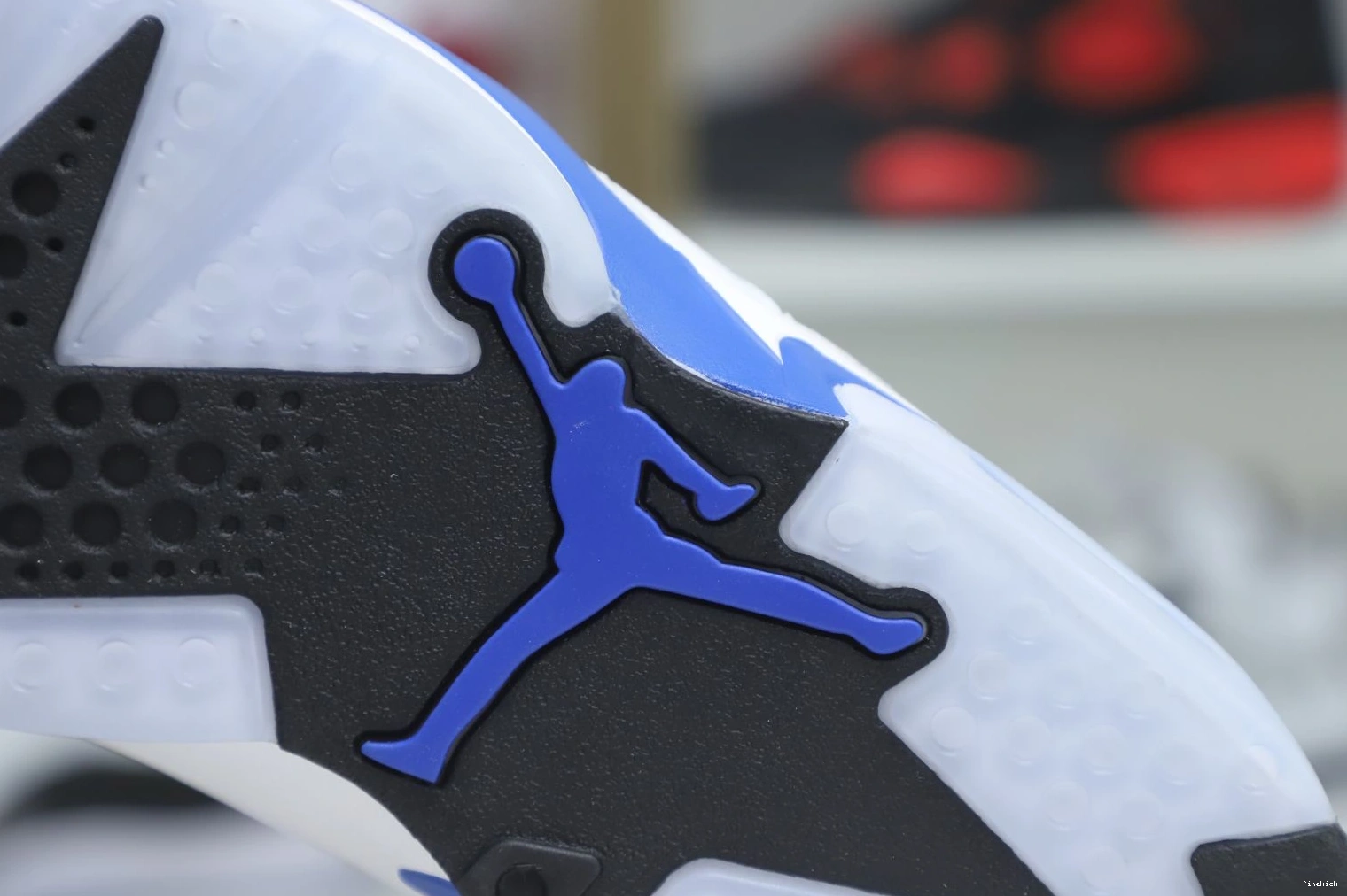 JORDAN RETRO 6 SPORT BLUE AIR 0813